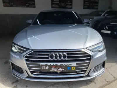 Begagnad Audi A6 S-Line 204 HK (150 kW) 2019 Silver Sedan