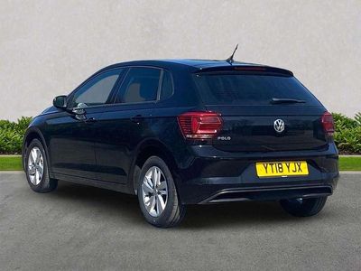 Used VW Polo SE 65 HP (47 kW) 2018 Black Hatchback