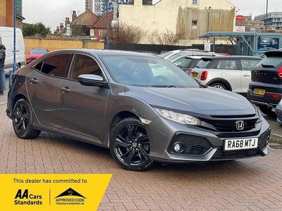 Used Honda Civic EX 126 HP (92 kW) 2019 Grey Hatchback