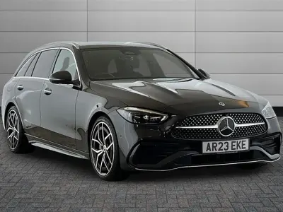 Usado Mercedes C300 AMG Line Premium Plus 258 CV (189 kW) 2023 Gris Familiar