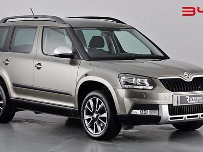 Emerald green Used 2017 Skoda Yeti Outdoor SE Drive SUV | £9,980 (Fair price)