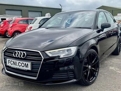 Used Audi A3 Sport 150 HP (110 kW) 2018 Black Sedan