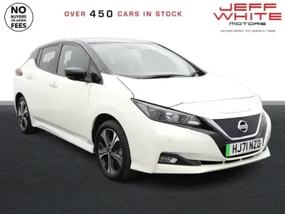 Gebraucht Nissan Leaf 360º 100 kW (136 PS) 2021 Weiß Kleinwagen
