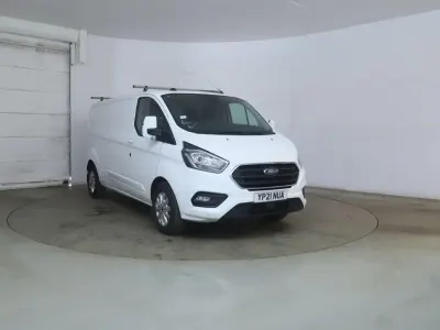 Used Ford Transit Custom Limited 130 HP (95 kW) 2021 White Van