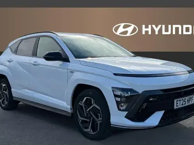 Used Hyundai Kona N Line 138 HP (101 kW) 2025 White SUV
