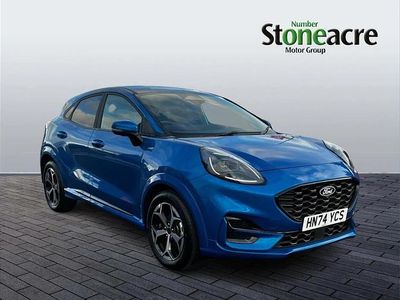 Blue Used 2024 Ford Puma ST-Line SUV | £19,495 (Fair price)