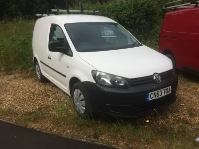 Used VW Caddy Startline 75 HP (55 kW) 2013 White MPV