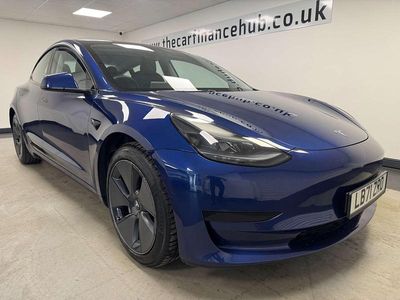 Used Tesla Model 3 Standard Range 366 kW (498 HP) 2021 Blue Sedan