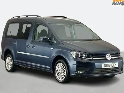Usado VW Caddy Life 2019 Azul Monovolumen