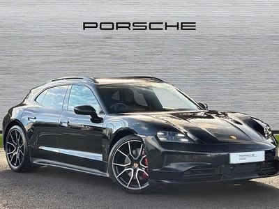 Used Porsche Taycan Black Edition 439 kW (598 HP) 2025 Jet black Estate