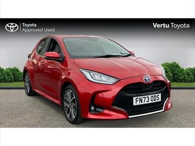 Used Toyota Yaris Hybrid 116 HP (85 kW) 2023 Red Hatchback