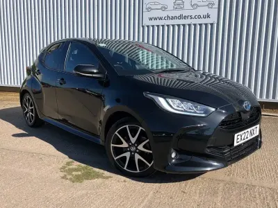 Used Toyota Yaris 116 HP (85 kW) 2022 Black Hatchback