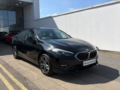 Used BMW 218 Gran Coupé Sport Line 134 HP (98 kW) 2021 Black Coupe