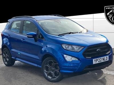 Used Ford Ecosport ST-Line 125 HP (91 kW) 2022 Blue SUV