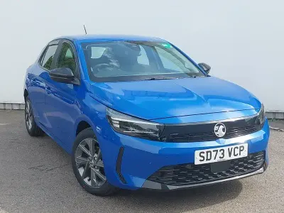 Used Vauxhall Corsa Design Edition 75 HP (55 kW) 2023 Blue Hatchback