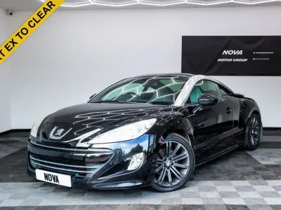 Used Peugeot RCZ GTi 163 HP (119 kW) 2010 Black Coupe