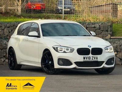 Used BMW 118 M Sport 2018 Alpine white Hatchback