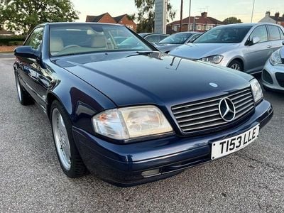 Used Mercedes SL300 1999 Blue Cabriolet