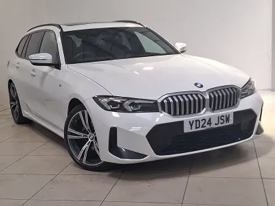 Used BMW 320 M Sport 184 HP (135 kW) 2024 White Estate