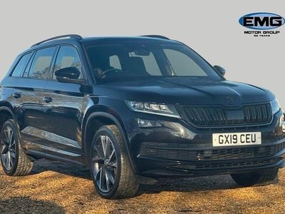 Black Used 2019 Skoda Kodiaq SportLine SUV | £18,895 (A bit pricey)