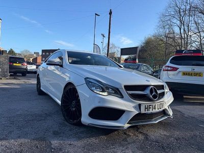 Used Mercedes E220 AMG 2014 White Coupe