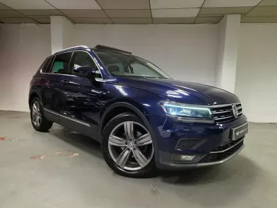 Używany VW Tiguan SEL 150 KM (110 kW) 2018 Niebieski SUV