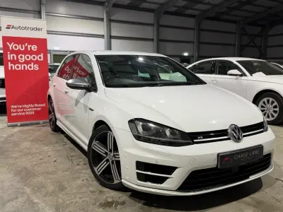 Used VW Golf VII R 2016 White Hatchback