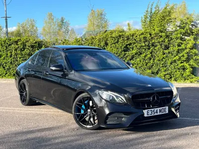 Used Mercedes E220 AMG Line Premium 2016 Black Sedan