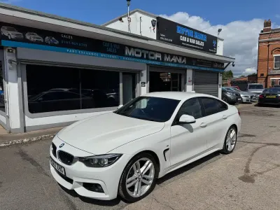 Used BMW 420 Coupé M Sport 190 HP (139 kW) 2017 White Coupe