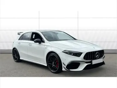 Second-hand Mercedes A45 AMG 421 CP (309 kW) 2023 Alb Hatchback