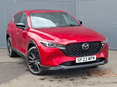 Second-hand Mazda CX-5 Homura-Line 165 CP (121 kW) 2023 Roșu SUV
