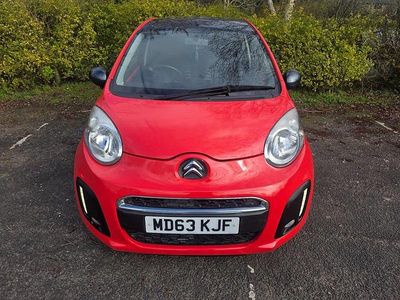 Used Citroën C1 Platinum 68 HP (50 kW) 2014 Red Hatchback
