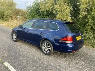 Used VW Golf VI Sportline 105 HP (77 kW) 2011 Blue Estate