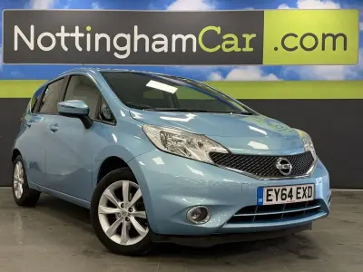 Used Nissan Note Acenta 98 HP (72 kW) 2014 Blue Hatchback