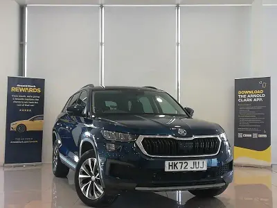 Begagnad Skoda Kodiaq SE Drive 150 HK (110 kW) 2023 Blå SUV