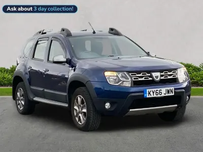 Used Dacia Duster Lauréate 110 HP (80 kW) 2016 Blue SUV