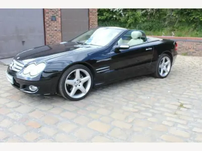 Käytetty Mercedes SL350 Sport Edition 272 HP (200 kW) 2007 Musta Avoauto