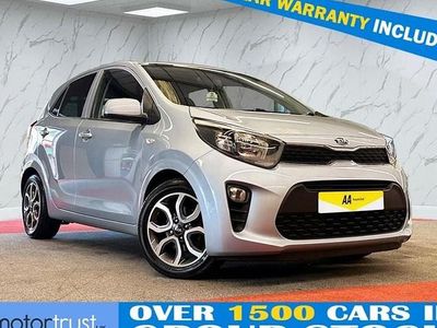 Used Kia Picanto 66 HP (48 kW) 2019 Blue Hatchback