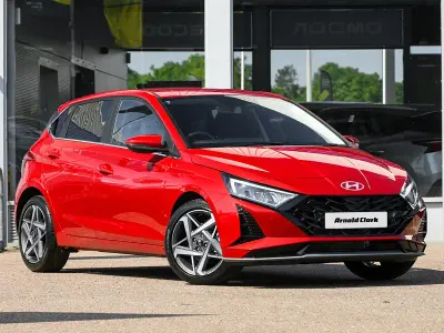 New Hyundai i20 90 HP (66 kW) 2026 Pearl  dragon red Hatchback