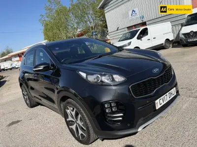 Gebraucht Kia Sportage GT-Line 136 PS (100 kW) 2017 Schwarz SUV