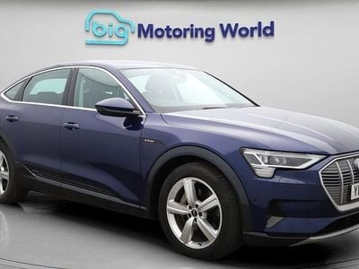 Used Audi e-tron Sportback 300 kW (408 HP) 2022 Blue SUV