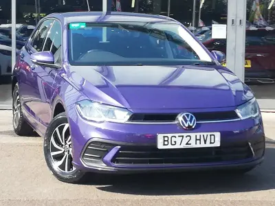 Used VW Polo Life 80 HP (58 kW) 2022 Purple Hatchback