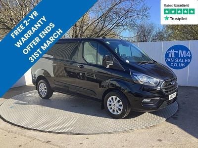 Used Ford Transit Custom Limited 130 HP (95 kW) 2022 Black Van
