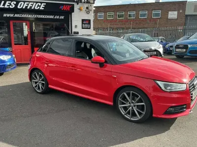 Used Audi A1 Sportback Black Edition 2016 Red Hatchback