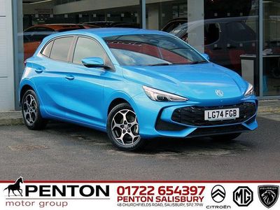 Blue Used 2025 MG MG3 Trophy Hatchback | £15,390 (Fair price)