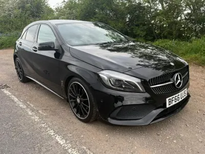 Używany Mercedes A200 AMG Line Premium 2016 Czarny Hatchback