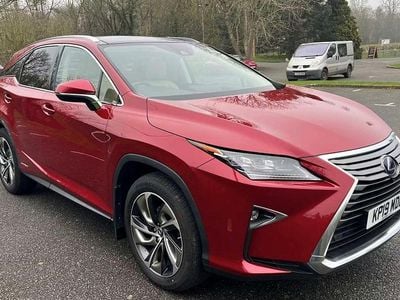 Used Lexus RX450hL 2019 Red Estate