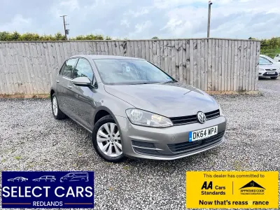 Used VW Golf VII SE 122 HP (89 kW) 2014 Grey Hatchback