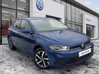 Used VW Polo Match 95 HP (69 kW) 2024 Blue Hatchback