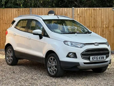 Used Ford Ecosport Titanium 125 HP (91 kW) 2015 White SUV